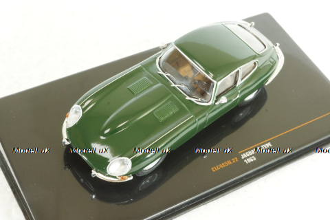 Jaguar E-Type Coupe 1963, green, CLC485N.22, IXO 1:43