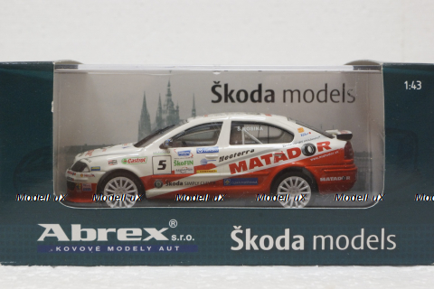 Skoda Octavia А5 Cup, #5 S.Rosina, 143XAB602TF, Abrex 1:43