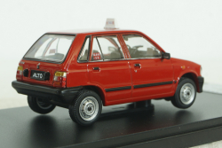 Suzuki Alto Taxi 1995, red, T26709, Sunyork Model 1:43