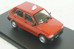 Suzuki Alto Taxi 1995, red, T26709, Sunyork Model 1:43