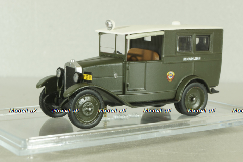 АМО-Ф-15 милиция, зеленый, Model43 1:43