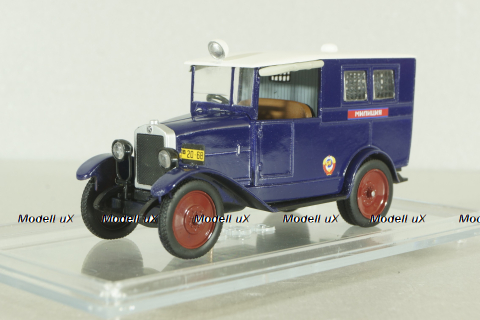 АМО-Ф-15 милиция, синий, Model43 1:43