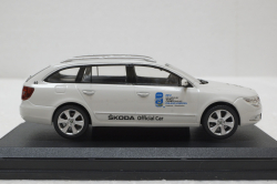 Skoda Superb Combi В6, Ice Hokey World Championship 2012 Finlad&Sweden-Official Car, 143ABX015XL-E, Abrex 1:43