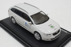 Skoda Superb Combi В6, Ice Hokey World Championship 2012 Finlad&Sweden-Official Car, 143ABX015XL-E, Abrex 1:43