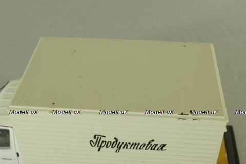 Газ-3302 Газель с термобудкой, белый, Model43 1:43