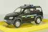 Уаз-3163 "Патриот" Беркут, черный, Model43 1:43
