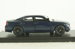 Dodge Charger 2006 blue, from TV series "Castle",  86604, Greenlight 1:43