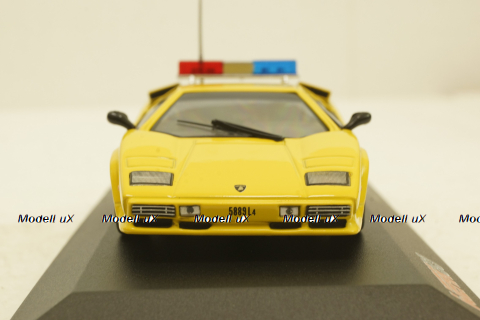 Lamborghini Countach Safety Car Monaco GP formula 1 1982 yellow, Werk83 1:43