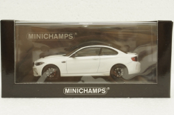 BMW M2 CS 2020 White with black Wheels, 410021021, Minichamps 1:43