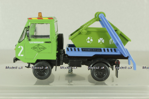 Multicar M25 зеленый, конверсия, Model43 1:43