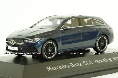 Mercedes CLA-Class X118 Shooting Brake 2019, blue,  B66960475, Spark 1:43