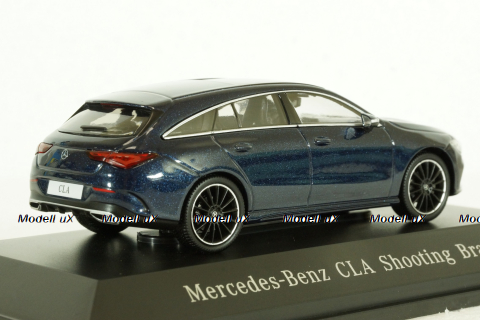 Mercedes CLA-Class X118 Shooting Brake 2019, blue,  B66960475, Spark 1:43