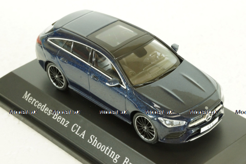 Mercedes CLA-Class X118 Shooting Brake 2019, blue,  B66960475, Spark 1:43