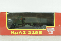 Краз-219Б, хаки, 1963, Н201, НАП 1:43