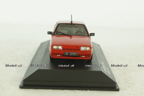 Citroen BX SPORT 1985 red, 4311002, Solido 1:43