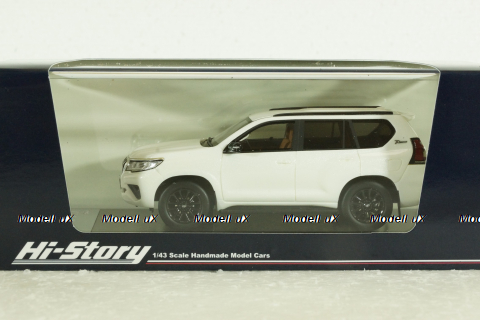 Toyota Land Cruiser Prado, 70th Anniversary, 2021, White, Hi-Story 1:43