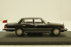 Mercedes 450 SEL (W116) 1977 Movie Rocky IV (1985) black, 86640, Greenlight 1:43