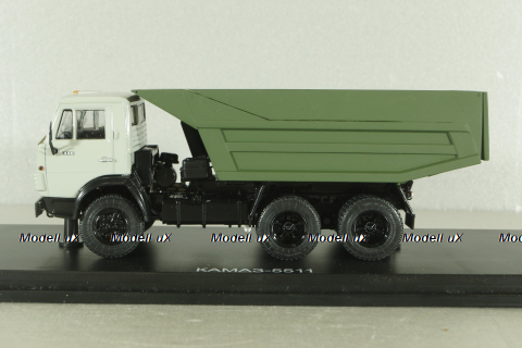 Камаз-5511 самосвал, Автоистория в боксе SSM (конверсия) 1:43