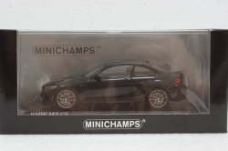 BMW M2 CS 2020 Black with Gold Wheels, 410021024, Minichamps 1:43