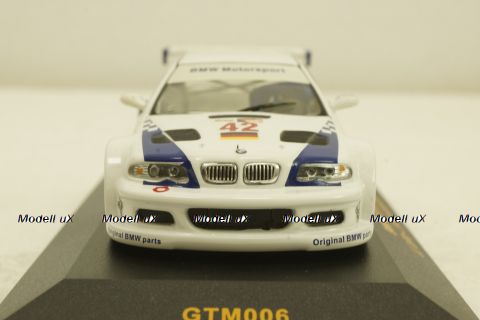 BMW M3 GTR V8 #42, JJ Lehto/J.Muller ALMS 2001, GTM006, IXO 1:43