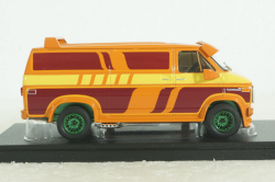 GMC Vandura Custom 1983, orange, 86327, Greenlight 1:43