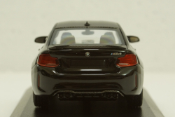 BMW M2 CS 2020 Black with Gold Wheels, 410021024, Minichamps 1:43