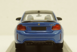 BMW M2 CS 2020 Blue with Black Wheels, 410021026, Minichamps 1:43