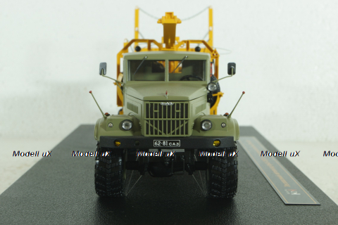 Краз-255Л с прицепом-роспуском ТМЗ-803, лесовоз, , TruckTyr 1:43