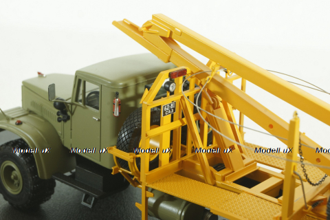 Краз-255Л с прицепом-роспуском ТМЗ-803, лесовоз, , TruckTyr 1:43