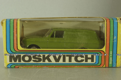 Москвич-434, А6, оливковый, июль 1981г. ,Тантал/Радон 1:43
