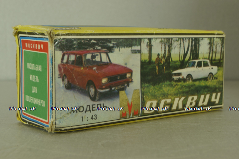 Москвич-434, А6, оливковый, июль 1981г. ,Тантал/Радон 1:43