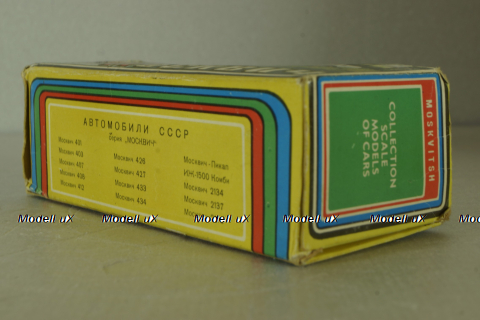 Москвич-434, А6, оливковый, июль 1981г. ,Тантал/Радон 1:43