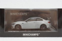 BMW M2 CS 2020 Silver with Black Wheels, 410021027, Minichamps 1:43