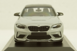 BMW M2 CS 2020 Silver with Black Wheels, 410021027, Minichamps 1:43