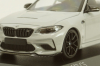 BMW M2 CS 2020 Silver with Black Wheels, 410021027, Minichamps 1:43