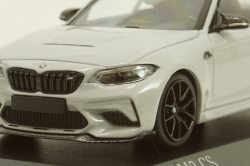 BMW M2 CS 2020 Silver with Black Wheels, 410021027, Minichamps 1:43