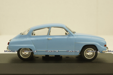 Saab 96 V4, 1970, light blue, WhiteBox 1:43