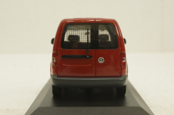 Volkswagen Caddy Van, red, 2003, Minichamps 1:43