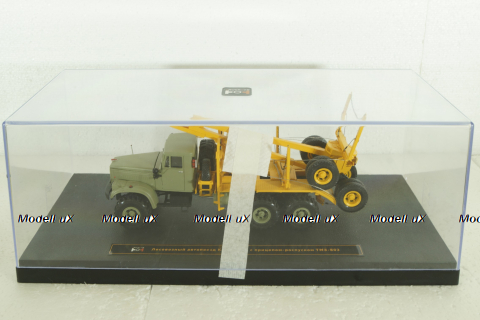 Краз-255Л с прицепом-роспуском ТМЗ-803, лесовоз, , TruckTyr 1:43