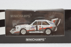 Audi Sport Quattro S1, Walter Rohrl, Winner Pikes Peak Hillclimb 1987, 410871201, Minichamps 1:43