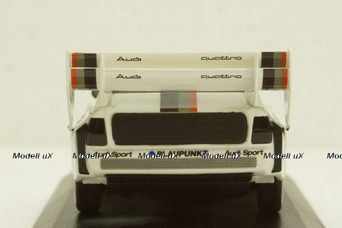 Audi Sport Quattro S1, Walter Rohrl, Winner Pikes Peak Hillclimb 1987, 410871201, Minichamps 1:43