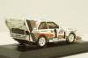 Audi Sport Quattro S1, Walter Rohrl, Winner Pikes Peak Hillclimb 1987, 410871201, Minichamps 1:43