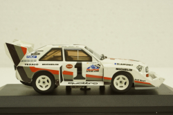 Audi Sport Quattro S1, Walter Rohrl, Winner Pikes Peak Hillclimb 1987, 410871201, Minichamps 1:43
