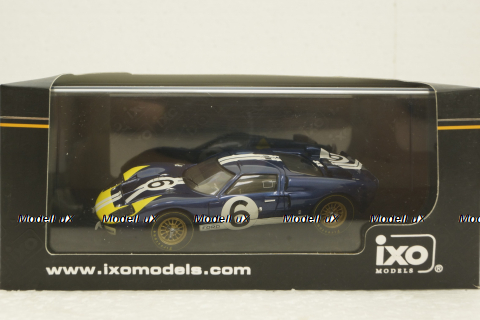 Ford MK II #6, M.Andretti/L.Bianchi, Le Mans 1966, LMC111, IXO 1:43