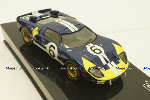 Ford MK II #6, M.Andretti/L.Bianchi, Le Mans 1966, LMC111, IXO 1:43