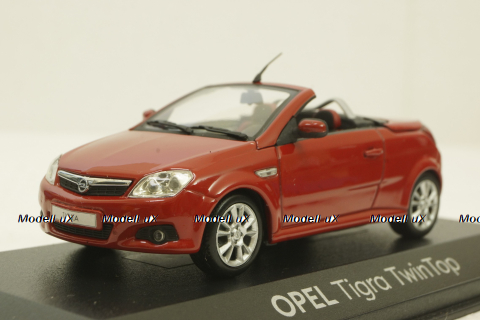 Opel Tigra TwnTop, red, Minichamps 1:43
