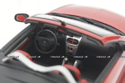 Opel Tigra TwnTop, red, Minichamps 1:43