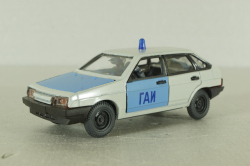Ваз-2109 ГАИ, короткое крыло, Тантал/Радон 1:43