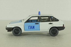 Ваз-2109 ГАИ, короткое крыло, Тантал/Радон 1:43