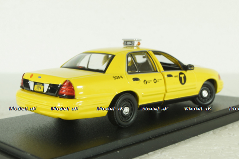 Ford Crown Victoria Taxi 2008 Movie John Wick 2 (2017) yellow, Greenlight 1:43